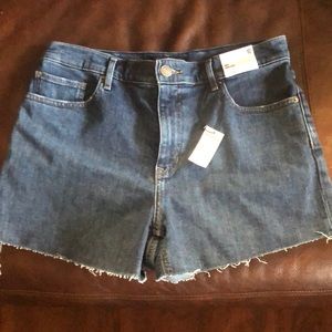 Denim shorts from Express.